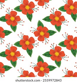 flower pattern design without background
