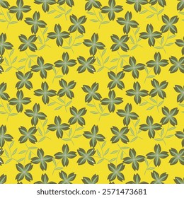 Flower pattern, Ditsy floral seamless pattern. Small little flower background. Repeat pattern. Ditsy print. Liberty style. Surface design. Ditsy floral for fashion, texture, fabric, wrapping, decor