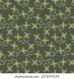 Flower pattern, Ditsy floral seamless pattern. Small little flower background. Repeat pattern. Ditsy print. Liberty style. Surface design. Ditsy floral for fashion, texture, fabric, wrapping, decor