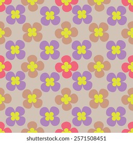 Flower pattern, Ditsy floral seamless pattern. Small little flower background. Repeat pattern. Ditsy print. Liberty style. Surface design. Ditsy floral for fashion, texture, fabric, wrapping, decor