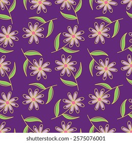 Flower pattern, Ditsy floral seamless pattern. Small little flower background. Repeat pattern. Ditsy print. Liberty style. Surface design. Ditsy floral for fashion, texture, fabric, wrapping, decor