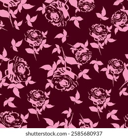 Flower pattern, ditsy floral seamless pattern, small little cute flower background. Flower repeat pattern. Ditsy print, surface design. Ditsy floral for fashion, texture, fabric, wrapping, decor
