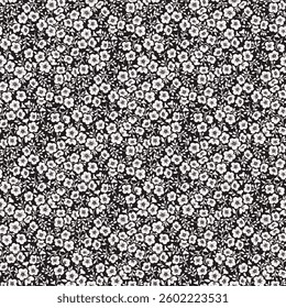 Flower pattern. Ditsy floral seamless pattern. Small little flower background. Hand draw pattern. Ditsy print. Wallpaper surface design. Ditsy floral flower pattern for fashion, fabric, wrapping