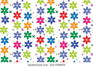 Flower pattern, ditsy floral seamless repeat pattern. Vintage small little cute floral, flower background. Ditsy print, surface design. Ditsy floral for fashion, texture, fabric, wrapping, decor.
