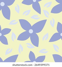 Flower pattern, ditsy flower, ditsy floral seamless pattern, small flower in light background, tiny floral print, cute, print, liberty style, repeat pattern design for fashion, fabric, wrapping, decor