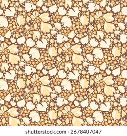 Blumenmuster. Ditsy florale nahtlose Muster. Kleiner, kleiner floraler Hintergrund. Muster wiederholen. Ditsy-Print. Botanische Oberflächengestaltung. Ditsy Blumenmuster für Mode, Stoff, Umhüllung, Dekoration