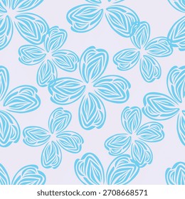 Flower pattern, ditsy floral seamless pattern. Small little flower background. Repeat pattern. Ditsy print. Botanic surface design. Ditsy floral flower pattern for fashion, fabric, wrapping, decor
