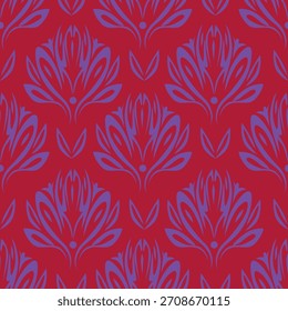 Patrón de flores, sucio patrón floral sin fisuras. Pequeño fondo de flores. Repita el patrón. Impresión sucia. Diseño de la superficie botánica. Patrón floral sucio de la flor para la moda, tela, envoltura, decoración
