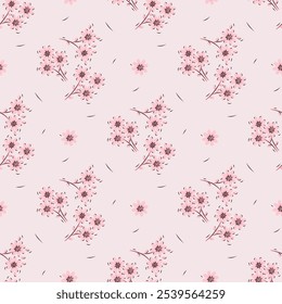 Patrón floral, patrón floral sucio. Pequeño patrón de flores de fondo. Repita el patrón. Sucio estampado de flores sin costuras. Estilo Liberty. Diseño de la superficie. Ditsy floral para la moda, textil, abrigo, decoración
