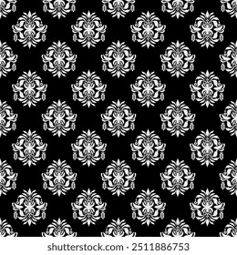 Flower Pattern Ethnic Geometric native tribal boho motif aztec textile fabric carpet mandalas African