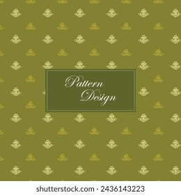 Blumenmuster, Blumenmuster, Damastmuster, nahtloses Muster, Stoffdesign