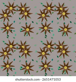 Padrão de flores, padrões florais, plano de fundo sem costura, padrão de pétalas, vetor floral, vetor de flores, vetor de folhas, plano de fundo de flores, vetor de padrão sem costura, design floral, planos de fundo da natureza
