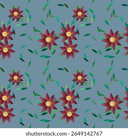 Flower pattern, flowers vector, seamless patterns, floral vector, seamless background, leaf shape, seamless vector, leafs background, flowers spring, flower background, floral patterns