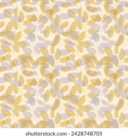 Patrón de flores. Ideal para la tela, textil. Ilustración vectorial