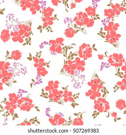 Flower pattern illustration