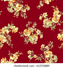 Flower pattern illustration