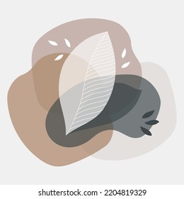 Flower pattern illustration. Textile, art, web, wall decoration and graphic vector design.