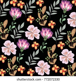 Flower pattern leaf and nature