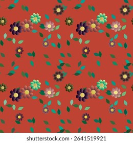 Flower pattern, leafs pattern, flower bouquet, leaf texture, background summer, seamless texture, vector background, vector shapes, flower vector, leaf silhouette, leaf background