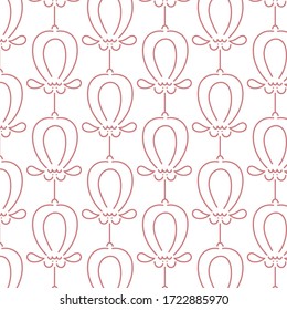 Flower pattern. Light packaging. Abstract background.