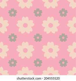 Flower Pattern Pastels Color