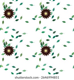 Padrão de flor, fundo de pétalas, padrão floral, arte vetorial, fundo de folha, silhueta de folha, buquê de flores, fundo de padrão, vetor de padrão, folha isolada, fundos da natureza