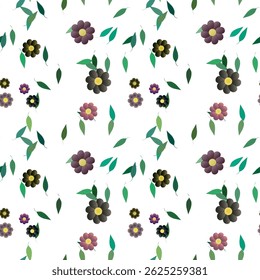 Flower pattern, petals background, vector pattern, seamless texture, vector backgrounds, background texture, pattern design, ornaments vector, flower vector, leafs background