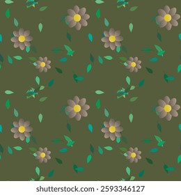 Flower pattern, petals pattern, nature backgrounds, flowers spring, leafs isolated, seamless pattern, leafs background, floral pattern, seamless wallpaper, seamless background