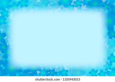 Flower pattern picture frame, copy space, title space, message space,