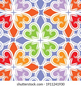 patrón floral para pañoleta e impresión textil. Diseño de bufanda de seda. fondo vectorial, fondo colorido
