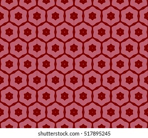 flower pattern. Seamless pattern. Arabesque. vector illustration. red color. for design, invitation wedding, valentine's, background, wallpaper, interior