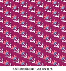 flower pattern, pattern, seamless background, background, nature