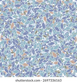 Patrón de flores. Adorno de color sin costuras. Fondo de Vector gráfico