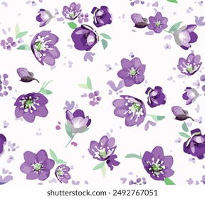 flower pattern seamless danish pattern