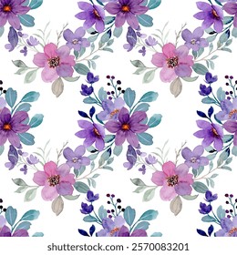 Flower Pattern, seamless floral pattern design ready for textile prints. 