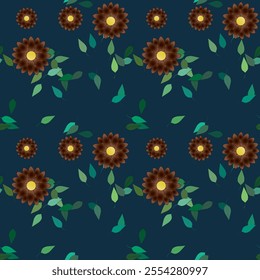 Flower pattern, seamless floral pattern, leaf isolated, leaf background, vector pattern, ornaments vector, flowers background, leaf texture, flowers isolated, seamless background