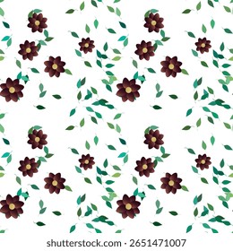Padrão de flores, padrão floral sem costura, fundos vetoriais, formas vetoriais, padrão ornamental, fundo sem costura, design floral, flores vetores, textura de fundo, vetor sem costura