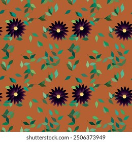 Flower pattern, seamless pattern, leaf silhouette, backgrounds nature, petals background, background texture, leaf background, seamless floral pattern, floral vector, ornament vector