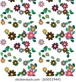 Flower pattern, seamless patterns, vector backgrounds, leaf texture, leafs background, flowers vectors, petals background, seamless texture, background summer, leafs pattern