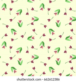 Flower Pattern Seamless Vector