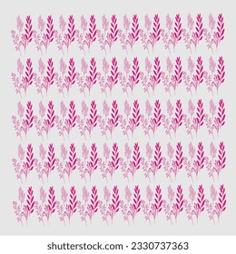 Flower pattern. Seamless white and red  . Graphic vector background. pattren  for fabric, wallpaper, packaging