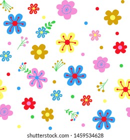 flower pattern with soft colors, suitable for printing design