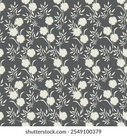 flower pattern textile design illustration