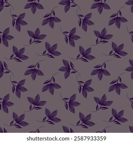 flower pattern textile design illustration