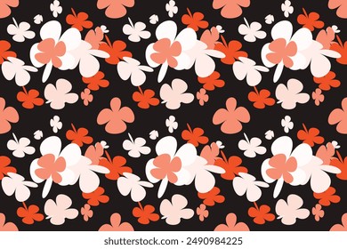 Flower Pattern Texture Little Floral Liberty Seamless Texture Background. Spring, Summer Romantic Blossom Flower Garden Seamless Pattern for Your Designs