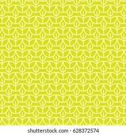 Flower pattern in trendy linear style. Element for floral shops,cosmetics packaging, beauty and spa studios.