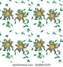 Flower pattern, pattern vector, vector abstract, vector background, vector flowers, leafs background, backgrounds nature, floral seamless pattern, background design, leafs pattern