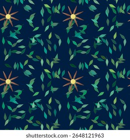 Flower pattern, vector art, seamless floral pattern, petals background, seamless wallpaper, backgrounds nature, seamless vector, vector shapes, abstract background, flowers vector