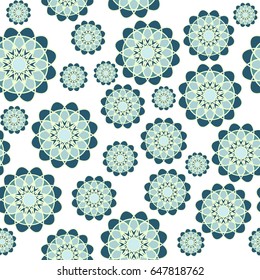 Flower pattern vector, black line graphic pattern abstract vector background. Modern stylish texture.