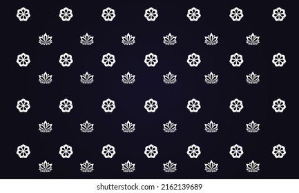 Flower Pattern vector design template